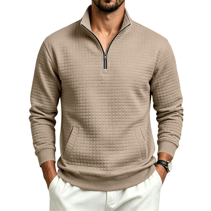 Long-sleeve pullover top